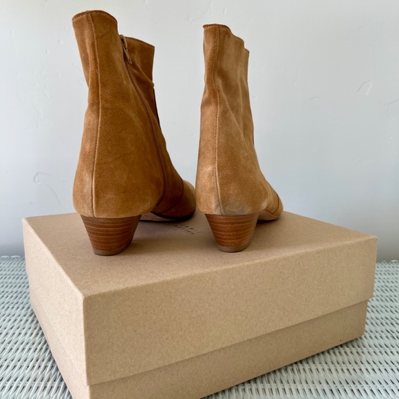 jamie haller the beatnik in camel suede - Picture 8 of 11